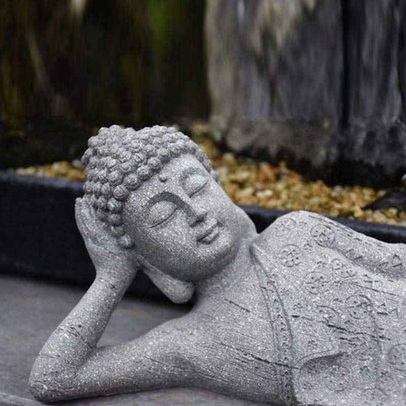 Reclining Buddha Shakyamuni Statue – Serene Home & Meditation Decor