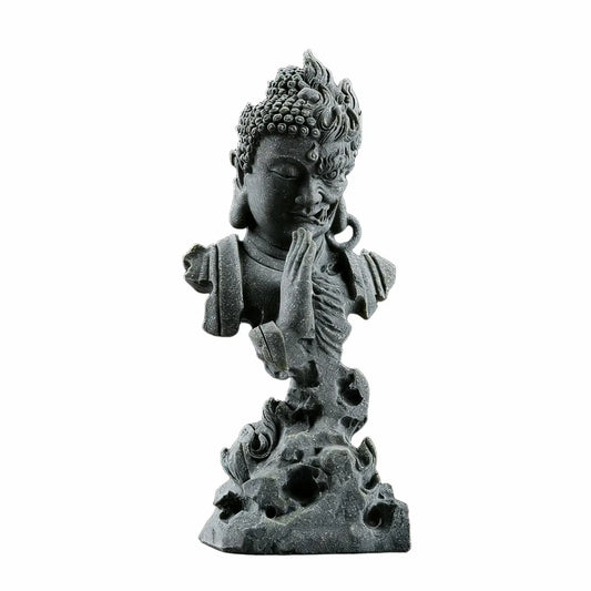 Dual-Faced Buddha & Demon Sculpture – Symbol of Inner Balance & Self-Awareness