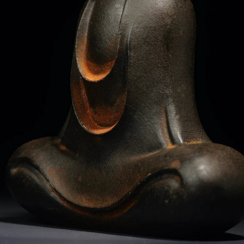 Minimalist Buddha statue for meditation space
