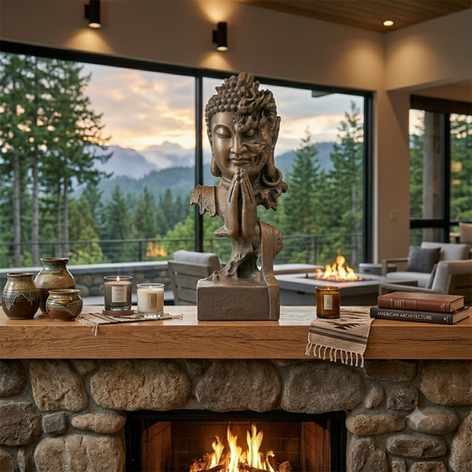 Small vs. Large: Choosing the Perfect Zen Sculpture for Your Bookshelf or Mantle