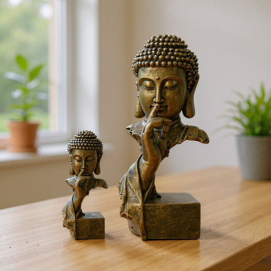 What Does a Buddha Statue with a Finger on its Lips Mean?