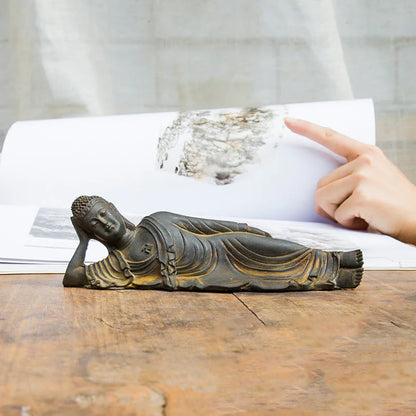Reclining Buddha Shakyamuni Statue – Serene Home & Meditation Decor