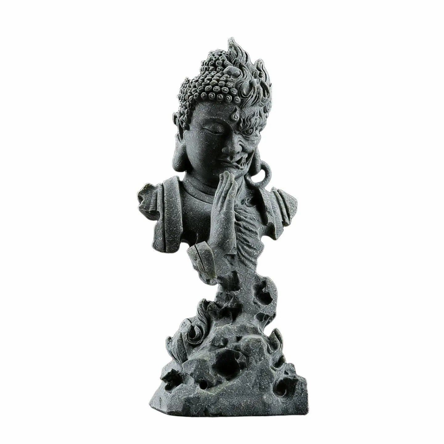 Dual-Faced Buddha & Demon Sculpture – Symbol of Inner Balance & Self-Awareness