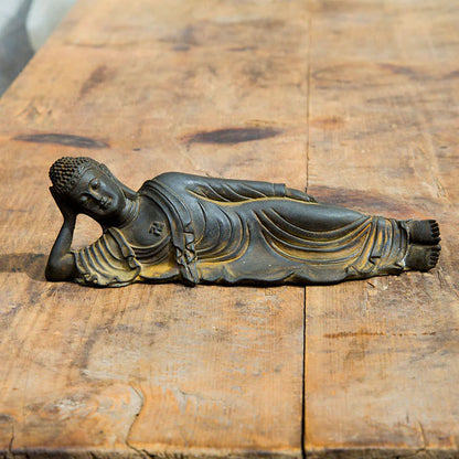 Reclining Buddha Shakyamuni Statue – Serene Home & Meditation Decor