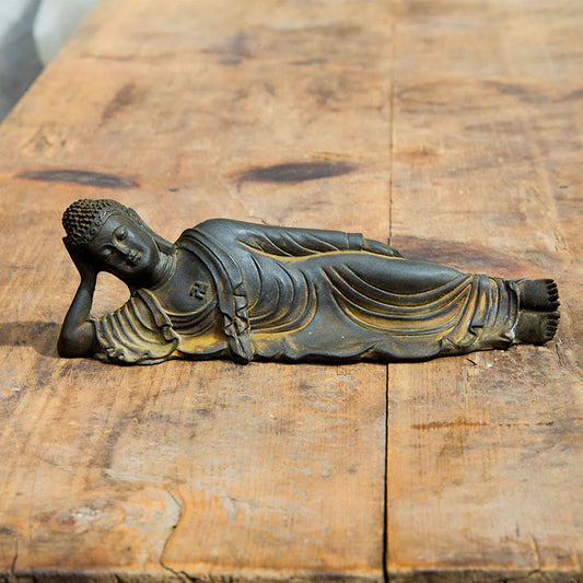 Reclining Buddha Shakyamuni Statue – Serene Home & Meditation Decor