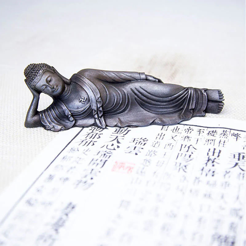 Reclining Buddha Shakyamuni Statue – Serene Home & Meditation Decor