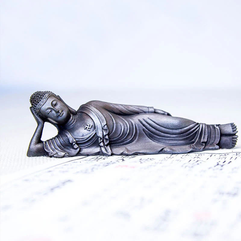 Reclining Buddha Shakyamuni Statue – Serene Home & Meditation Decor