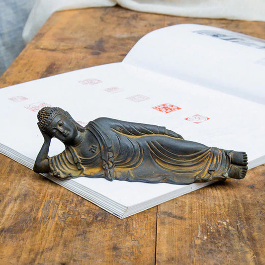 Reclining Buddha Shakyamuni Statue – Serene Home & Meditation Decor