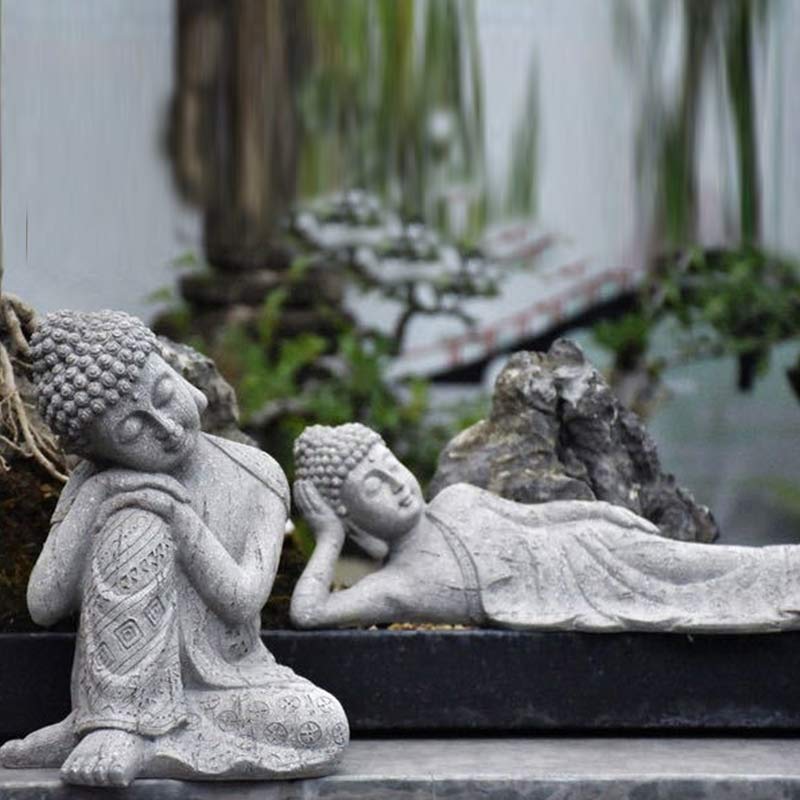 Reclining Buddha Shakyamuni Statue – Serene Home & Meditation Decor