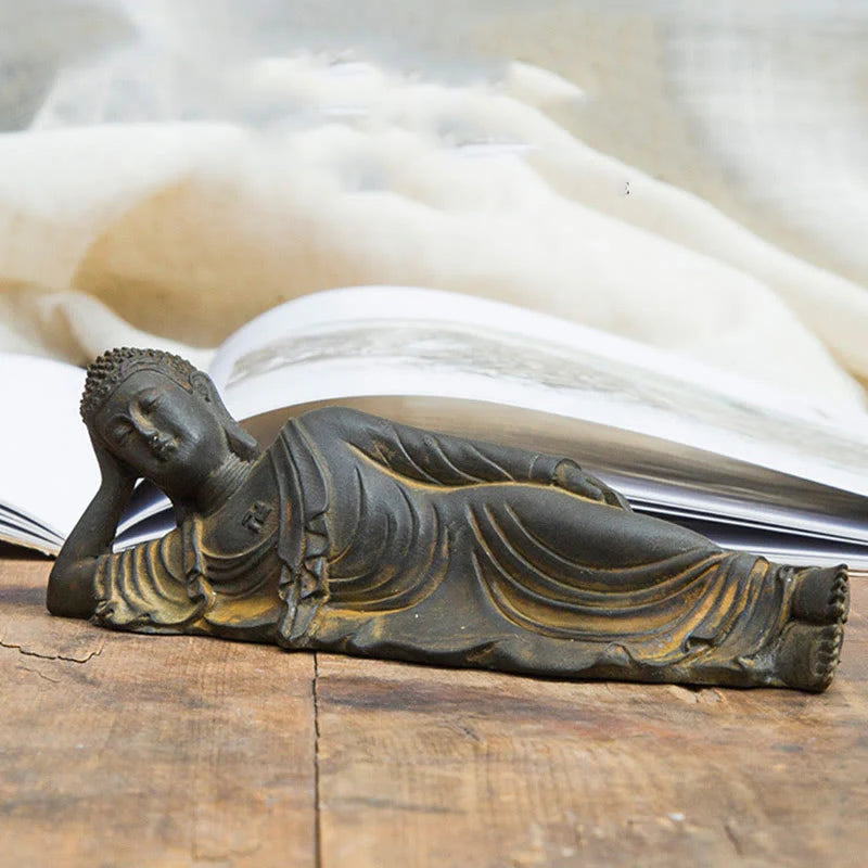 Reclining Buddha Shakyamuni Statue – Serene Home & Meditation Decor