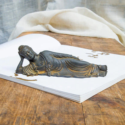 Reclining Buddha Shakyamuni Statue – Serene Home & Meditation Decor