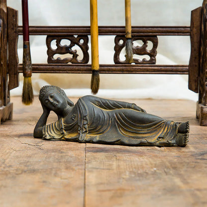 Reclining Buddha Shakyamuni Statue – Serene Home & Meditation Decor