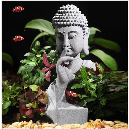 Minimalist Buddha statue for calm home spaces-3