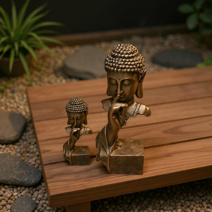 Minimalist Buddha statue for calm home spaces-5
